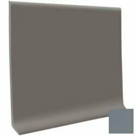 ROPPE Cove Base Vinyl 4inX1/8inX48in - Dark Gray 40C83P150